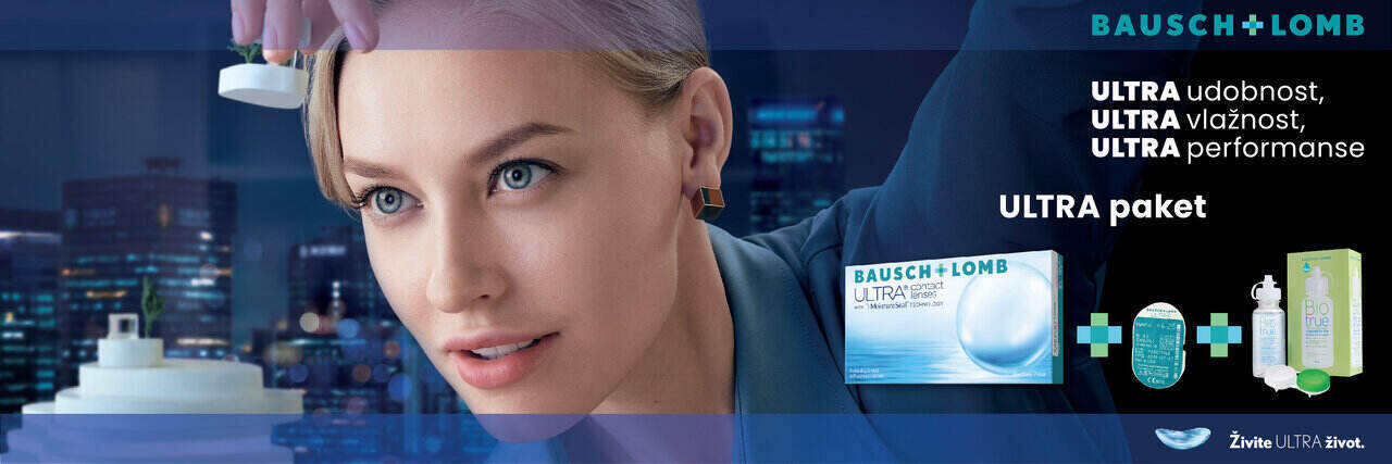 BAUSCH LOMB - ULTRA AKCIJA