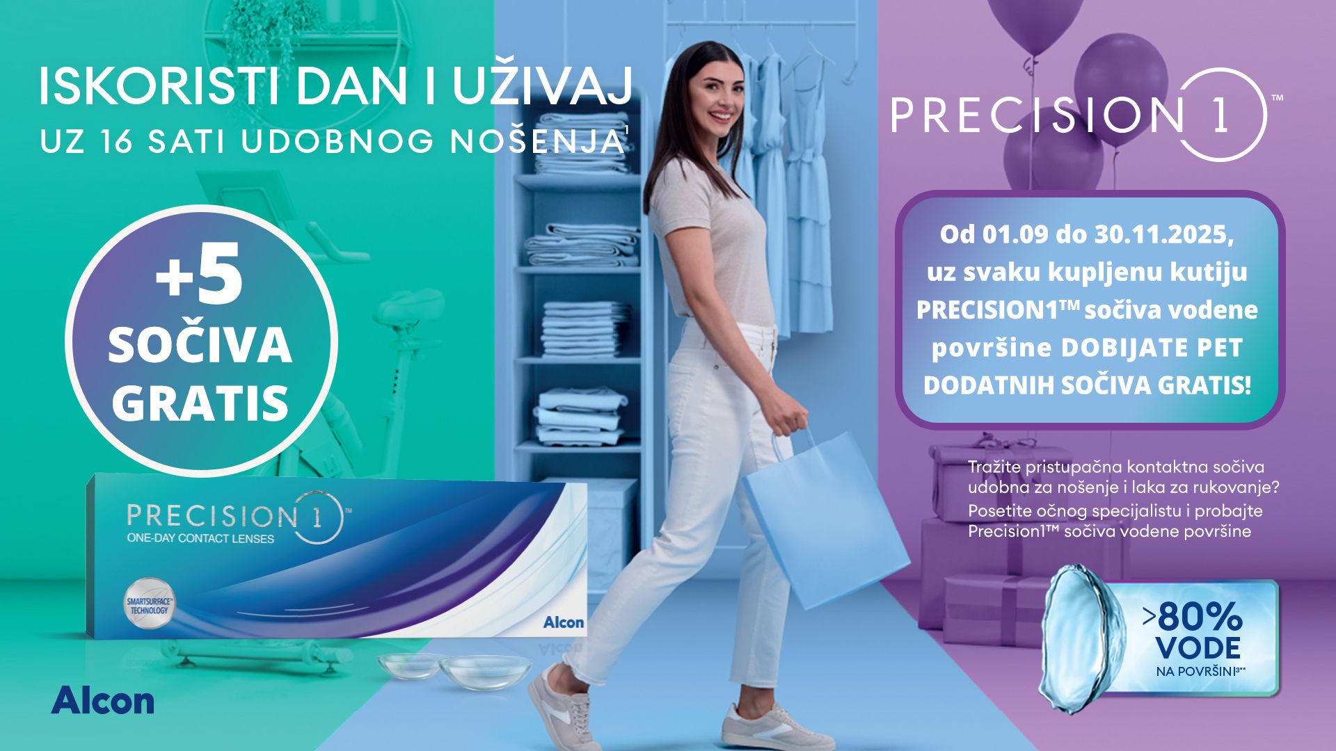 PRECISION1™ - Nastavak akcije