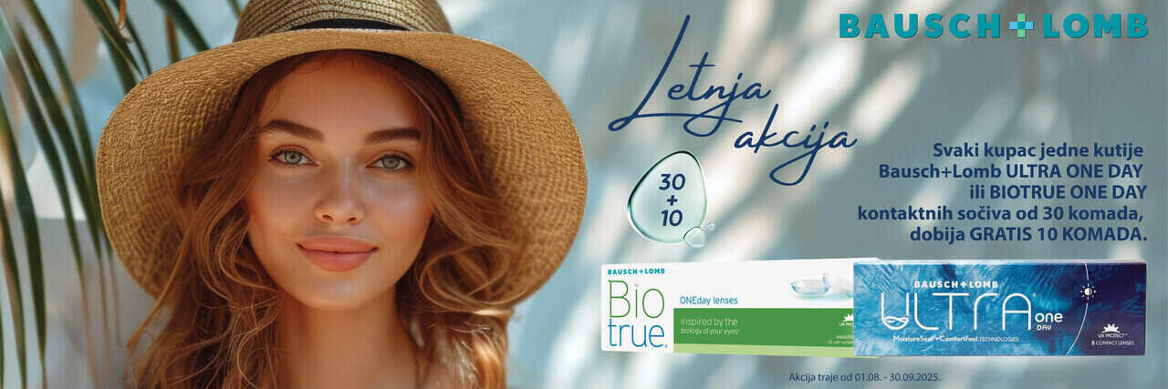 Biotrue® ONEday  i Bausch + Lomb ULTRA® ONE DAY